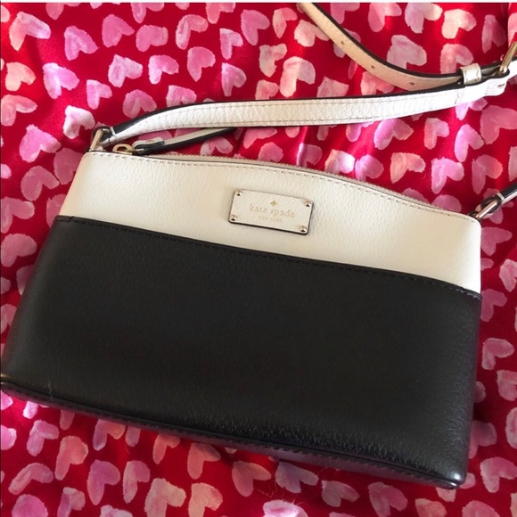Kate Spade Black White Millie Crossbody - Picture 6 of 7